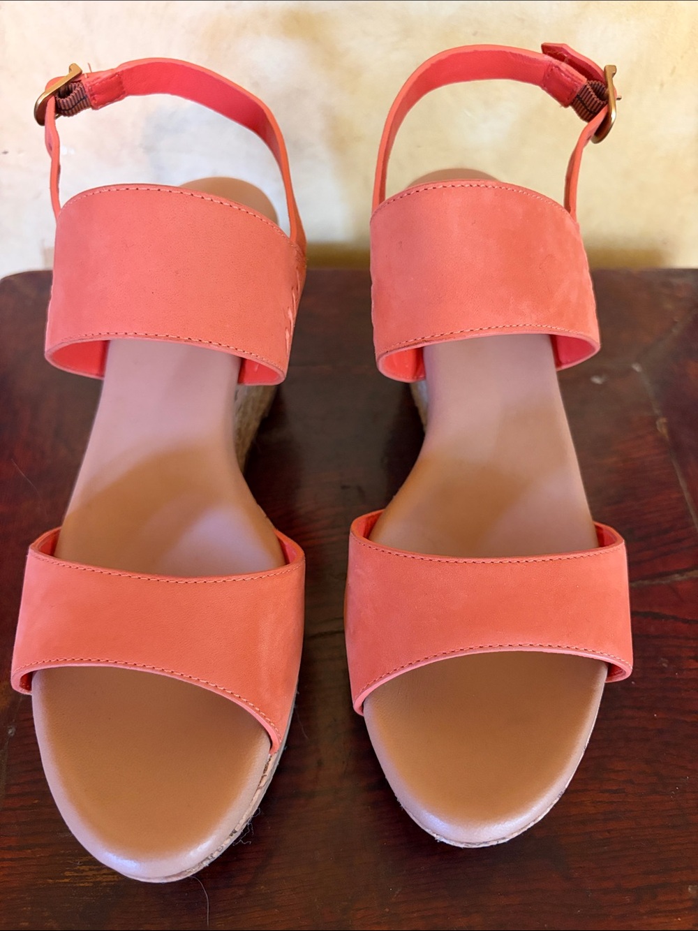 UGG Coral Suede Two-Band Ankle Strap Sandals